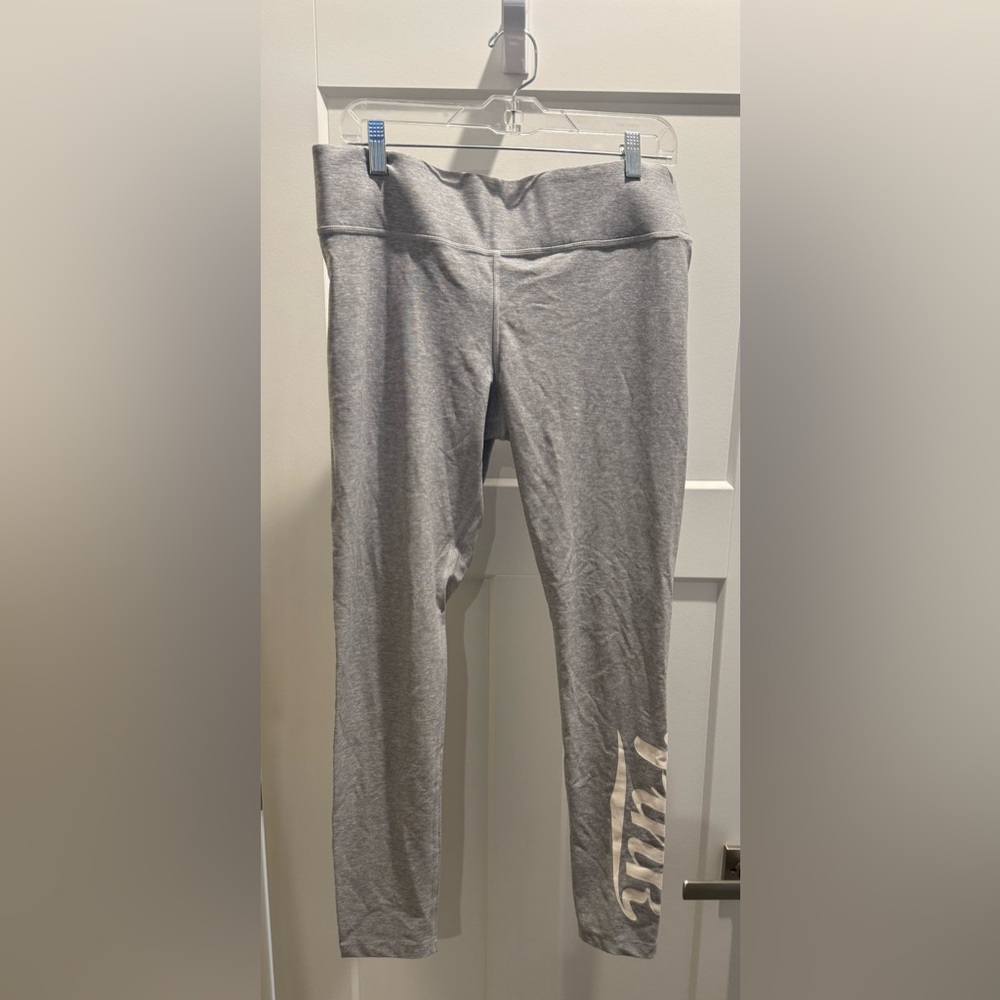 Vintage PINK Victoria's Secret Light Gray Yoga Leggings